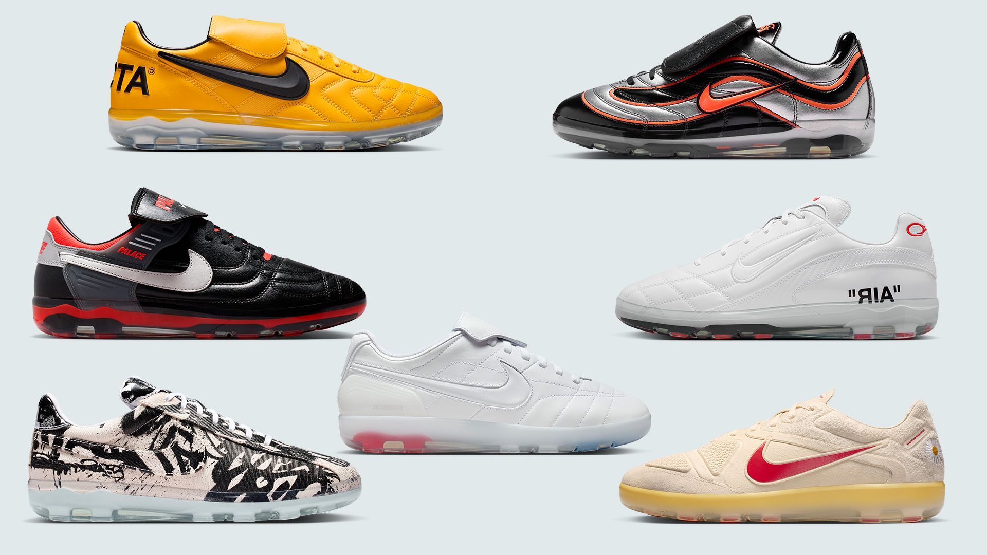 Nike drops X2 collaborations with Palace, Virgil Abloh Archives